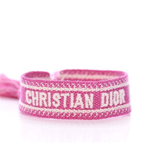 dior armband sale|Dior pastel pink bracelet.